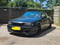 Gebraucht BMW 325 Cabriolet Sport Line 192 PS (141 kW) 2001 Schwarz Cabrio
