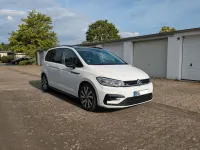 Gebraucht VW Touran R-line 179 PS (131 kW) 2018 Weiß Van / Kleinbus