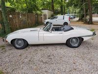 Gebraucht Jaguar E-Type 264 PS (194 kW) 1968 Weiß Cabrio