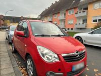 Gebraucht Opel Agila 65 PS (47 kW) 2009 Rot Kleinwagen
