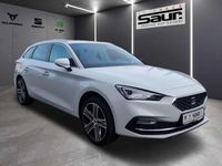 Gebraucht Seat Leon XCELLENCE 131 PS (96 kW) 2022 Nevada weiß metallic Kombi