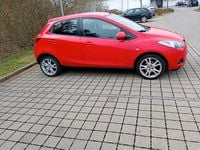 Gebraucht Mazda 2 86 PS (63 kW) 2009 Rot Kleinwagen
