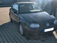 Gebraucht VW Golf 90 PS (66 kW) 2001 Schwarz Cabrio