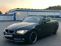 Gebraucht BMW 320 Cabriolet 170 PS (125 kW) 2010 Schwarz Cabrio