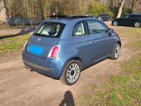 Gebraucht Fiat 500 Lounge 101 PS (74 kW) 2013 Blau Kleinwagen