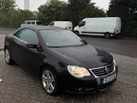 Usata VW Eos 122 CV (89 kW) 2010 Nero Cabrio