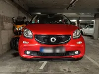 Używany Smart ForFour Passion 90 KM (66 kW) 2018 Czerwony Hatchback