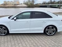 Brugt Audi A3 S-Line 116 HK (85 kW) 2018 Hvid Sedan