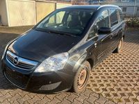 Gebraucht Opel Zafira Edition 140 PS (102 kW) 2010 Schwarz Van / Kleinbus