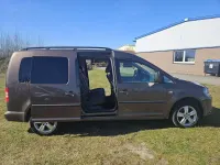 Gebraucht VW Caddy Maxi 102 PS (75 kW) 2010 Braun Van / Kleinbus