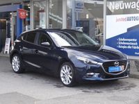 gebraucht Mazda 3 2.0 Ltr. Sports-Line RFK Navi LED AHK BOSE TWA