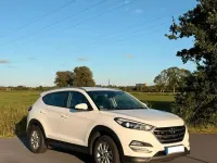 Gebraucht Hyundai Tucson 132 PS (97 kW) 2017 Weiß SUV
