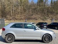 Gebraucht Audi A3 Attraction 102 PS (75 kW) 2007 Silber Kleinwagen