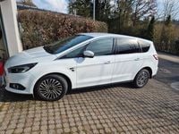 Gebraucht Ford S-MAX Titanium 150 PS (110 kW) 2019 Weiß Van / Kleinbus