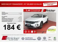 Gebraucht VW T-Roc Cabriolet Goal 116 PS (85 kW) 2025 Pure white schwarz Cabrio