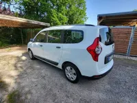 Gebraucht Dacia Lodgy Stepway 116 PS (85 kW) 2021 Weiß Van / Kleinbus