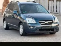 Gebraucht Kia Carens EX 144 PS (105 kW) 2009 Blau Van / Kleinbus