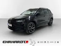 Gebraucht Skoda Karoq SportLine 190 PS (139 kW) 2021 Schwarz SUV