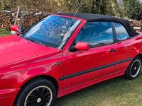 Gebraucht VW Golf Cabriolet 90 PS (66 kW) 1995 Rot Cabrio