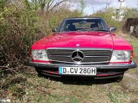Gebraucht Mercedes SL280 185 PS (136 kW) 1984 Rot Cabrio