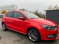 Gebraucht VW Polo LOUNGE 90 PS (66 kW) 2015 Rot Kleinwagen
