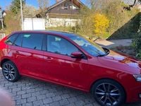 Gebraucht Skoda Rapid Drive 125 PS (91 kW) 2017 Rot Kleinwagen