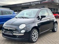 Gebraucht Fiat 500 Lounge 69 PS (50 kW) 2013 Schwarz Cabrio