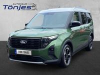 Neu Ford Tourneo Courier Active 125 PS (91 kW) 2025 Grün Van / Kleinbus