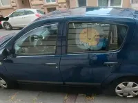 Gebraucht Dacia Sandero Ambiance 75 PS (55 kW) 2009 Blau Kleinwagen