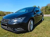 Gebraucht Seat Leon Style 110 PS (80 kW) 2014 Schwarz Coupé