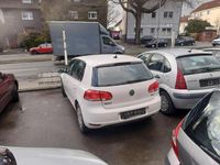Gebraucht VW Golf VI Trendline 105 PS (77 kW) 2010 Weiß Kleinwagen