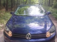 Gebraucht VW Golf VI 105 PS (77 kW) 2010 Blau Kleinwagen