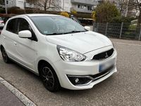 Gebraucht Mitsubishi Space Star 80 PS (58 kW) 2018 Weiß Kleinwagen