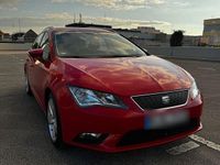 Gebraucht Seat Leon ST 110 PS (80 kW) 2014 Rot Kombi