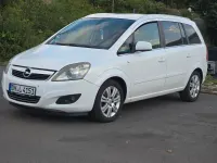 Gebraucht Opel Zafira 116 PS (85 kW) 2012 Weiß Van / Kleinbus
