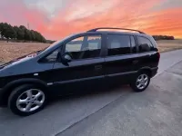 Gebraucht Opel Zafira 147 PS (108 kW) 2002 Schwarz Van / Kleinbus