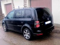 Gebraucht VW Touran Cross 105 PS (77 kW) 2007 Schwarz Van / Kleinbus