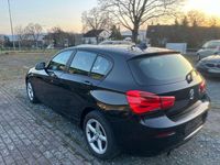 Gebraucht BMW 116 Advantage 109 PS (80 kW) 2016 Schwarz Kleinwagen