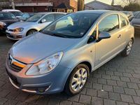 Gebraucht Opel Corsa Edition 80 PS (58 kW) 2007 Blau Kleinwagen