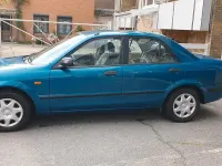 Gebraucht Mazda 323 88 PS (64 kW) 1998 Blau Limousine