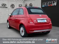 Gebraucht Fiat 500C 69 PS (50 kW) 2023 Passione rot Cabrio