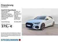 Gebraucht Audi A3 S-Line 150 PS (110 kW) 2022 Weiß Limousine