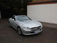 Gebraucht Mercedes SLK200 184 PS (135 kW) 2012 Silber Cabrio