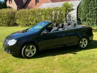 Gebraucht VW Eos 122 PS (89 kW) 2010 Schwarz Cabrio