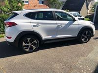 Gebraucht Hyundai Tucson 177 PS (130 kW) 2017 Weiß SUV