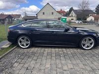 Gebraucht Audi A5 Sportback S-Line 252 PS (185 kW) 2018 Blau Kleinwagen