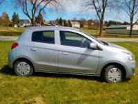 Brugt Mitsubishi Space Star 71 HK (52 kW) 2017 Sølv Hatchback