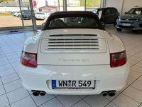 Gebraucht Porsche 911 Carrera 4S Cabriolet 381 PS (280 kW) 2007 Carraraweiß Cabrio
