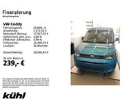 Gebraucht VW Caddy Basis 114 PS (83 kW) 2022 Costa azul metallic Van / Kleinbus