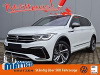 Gebraucht VW Tiguan Allspace R-line 190 PS (139 kW) 2024 Weiß (pure white) SUV